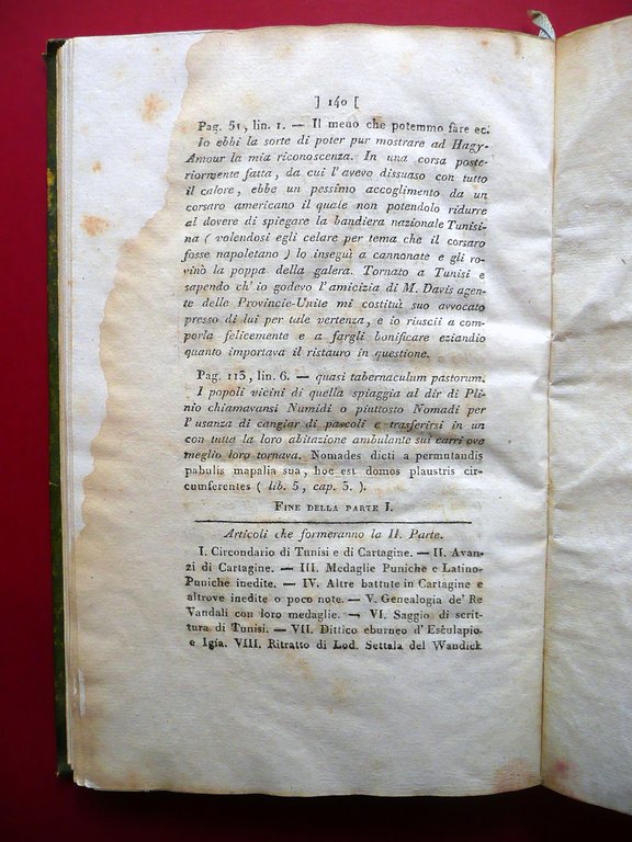 Ragguaglio del Viaggio Compendioso di un Dilettante Antiquario Parte I …