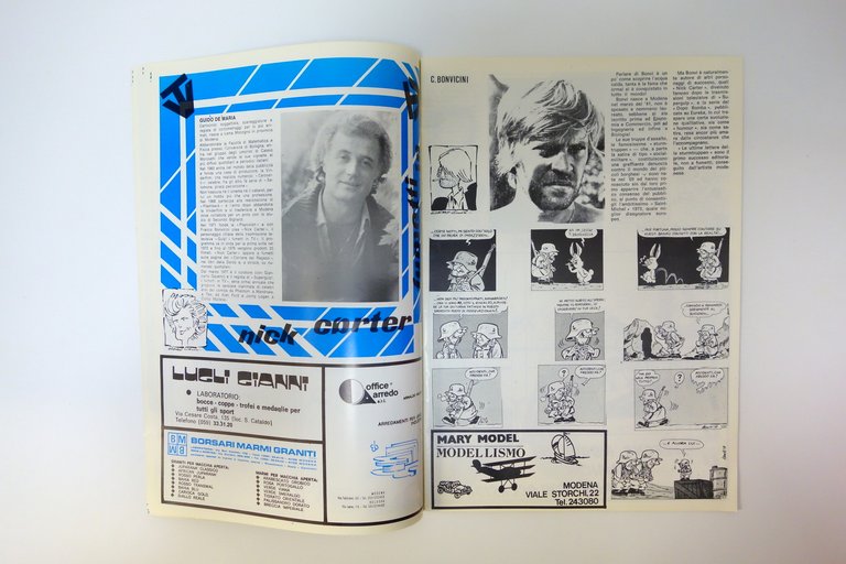 Rassegna Grafica Nazionale del Fumetto Modena1 1979 Paul Campani Bonvi