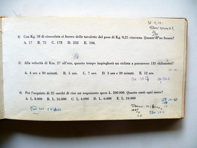 Reattivo Numero 567 Ed. 1960 Istituto di Psicologia Universit‡ Cattolica …