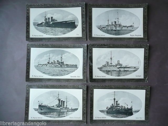 Regia Marina Italiana Navi Pisa Brin Margherita Sardegna Saint Bon …