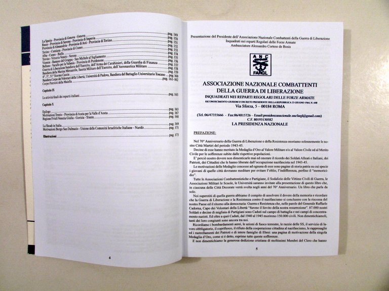 Regioni Province Reparti Citt‡ Decorate di Medaglia d'Oro al Valore …