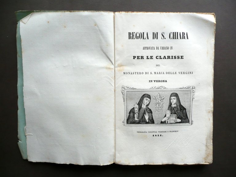 Regola di S. Chiara per le Clarisse Monastero S. Maria … | Immagine Gallery 3