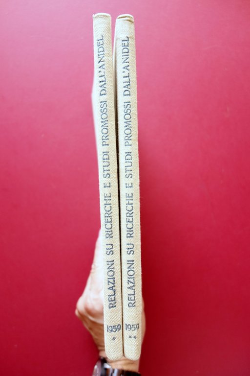 Relazioni su Ricerche e Studi Promossi dall'Anidel Parte I-II 1959 … | Immagine Gallery 3