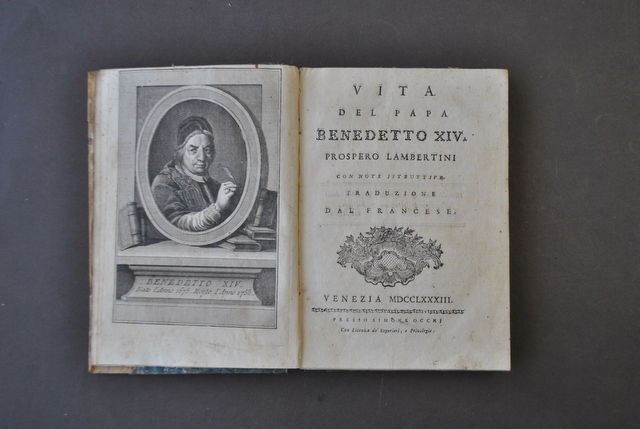 Religione Papato Vita Papa Benedetto XIV Prospero Lambertini Bologna 1783