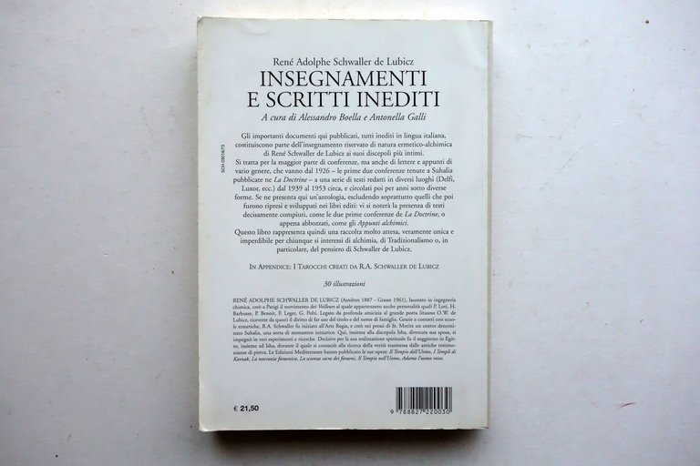 Rene Adolphe de Lubicz Insegnamenti e Scritti Inediti Mediterranee Roma …