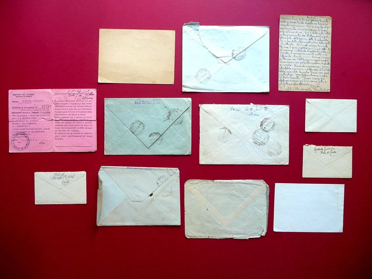 Repubblica Sociale RSI Corrispondenza Affrancature Francobolli Filatelia WW2