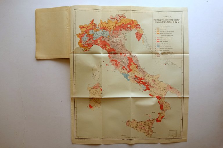 Ricerche sugli Insediamenti Rurali in Italia Geografia Fisica Antropica 1932