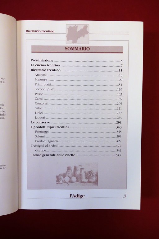 Ricettario Trentino a cura di D. Curti e G. Tecilla …