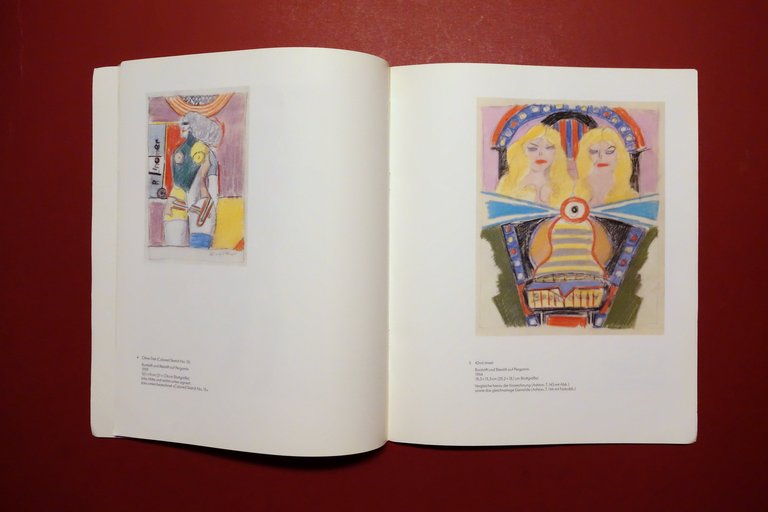 Richard Lindner Abeiten Auf Papier Galerie Thomas Maximilianstrasse Munchen 1990 | Immagine Gallery 3