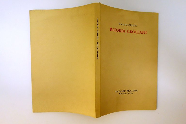 RICORDI CROCIANI CECCHI RICCIARDI 1965