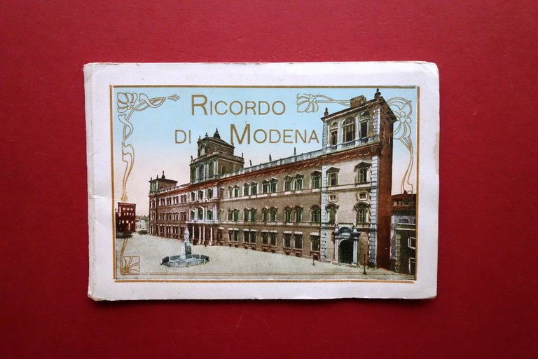 Ricordo di Modena Pieghevole 12 Illustrazioni a Colori Anni '10 … | Immagine Gallery 1