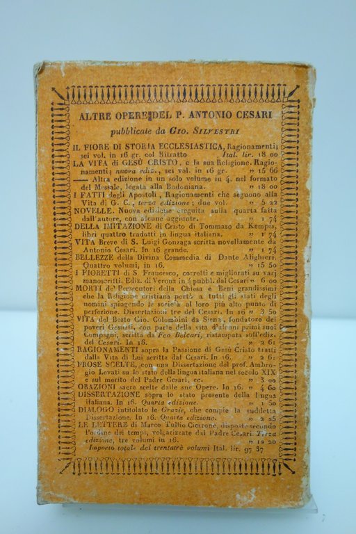 RIME GRAVI E RIME PIACEVOLI DELL'ABATE ANTONIO CESARI DI VERONA … | Immagine Gallery 3