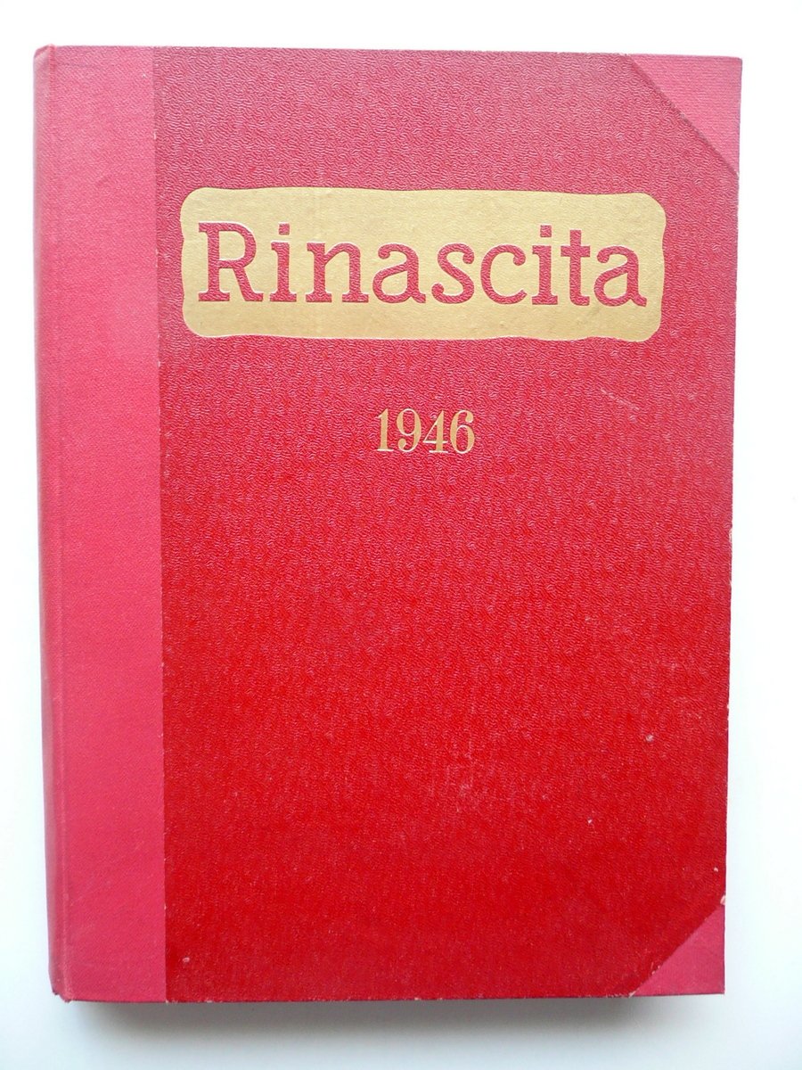 Rinascita Rassegna di Politica Cultura Italiana Anno III 1946 12 …