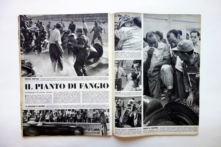 Riso di Ascari Pianto di Fangio GP Monza Tempo Anno …