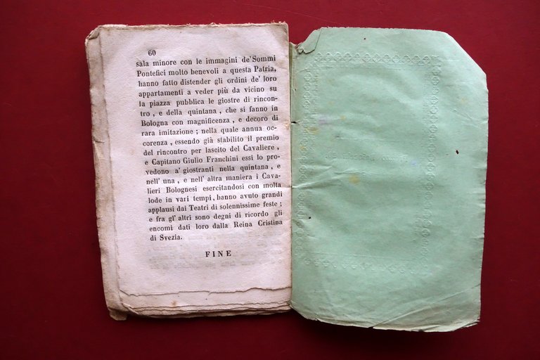 Ristretto della Storia di Bologna Tip. Sassi nelle Spaderie 1848 … | Immagine Gallery 4