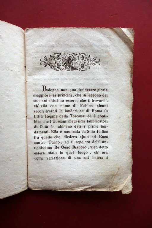 Ristretto della Storia di Bologna Tip. Sassi nelle Spaderie 1848 … | Immagine Gallery 5