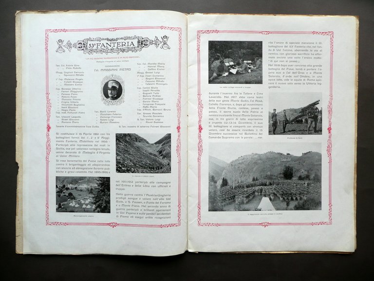 Rivista 2∞ Divisione Militare Novara 1932 Storia Artiglieria Alpini Genio … | Immagine Gallery 3
