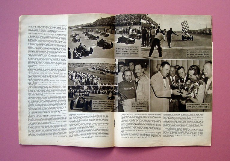 Rivista Auto Italiana Sport 1953 n 3 Ascari G.P Argentina …
