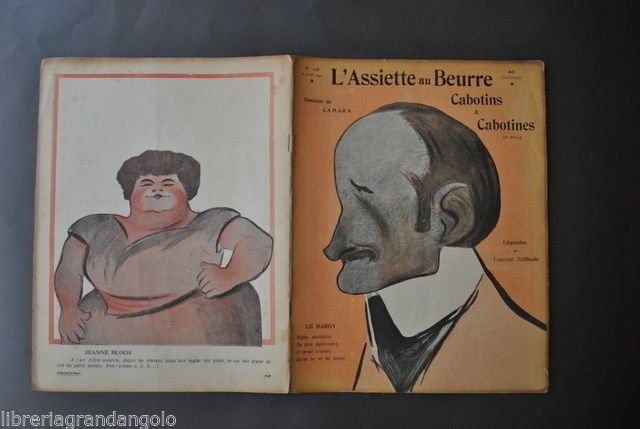 Rivista Caricature Teatro Assiette Beurre les Cabotines Camara Parigi 158 …