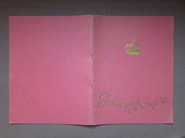 Rivista Folies Bergere Variet‡ Galante Spettacolo Teatro Anni 50 Francia