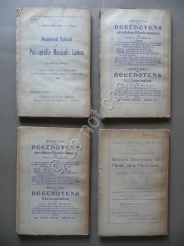 Rivista Musicale Italiana Anno XXIV 4 Fascicoli Anno Completo 1927 …