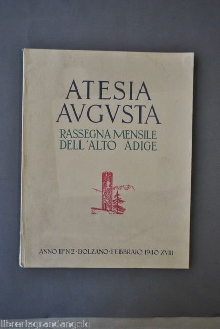Riviste Alto Adige Atesia Augusta Bolzano Alpe Siusi Castel Firmiano … | Immagine principale