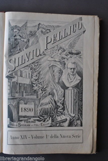 Riviste Letteratura Storia Attualit‡ Silvio Pellico Torino Alpinismo Viaggi 1890
