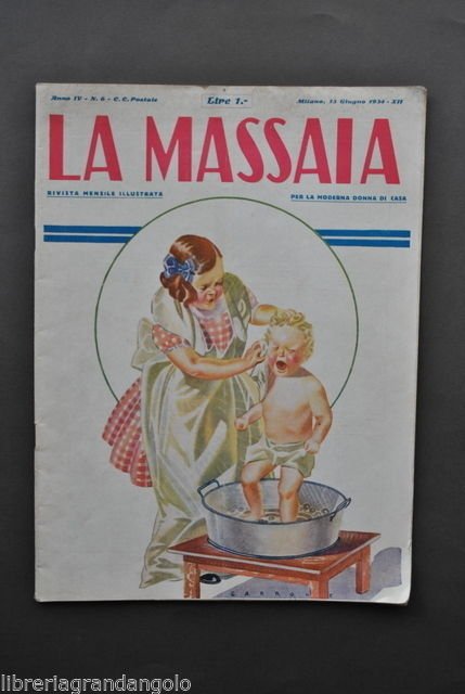 Riviste Massaia Moderna Donna Casa Economia Domestica Lavori Ricette Moda … | Immagine principale