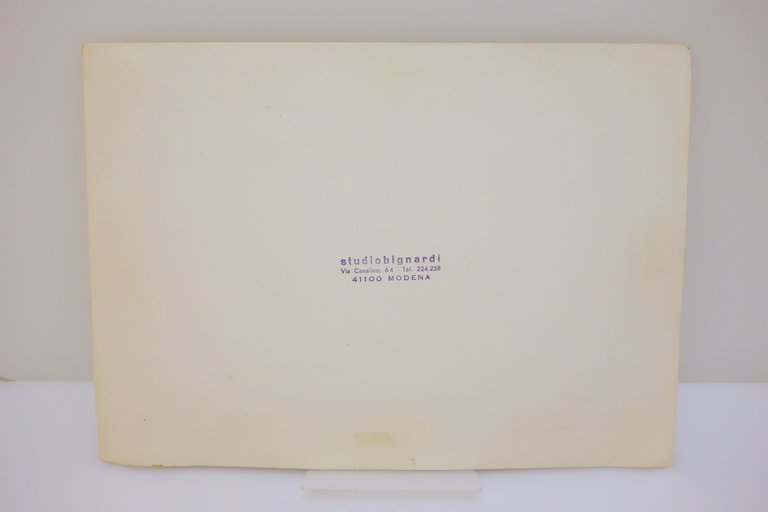 Rodovetro Pagliaccio Clown Secondo Bignardi Modena Sigla Intermezzo 1971
