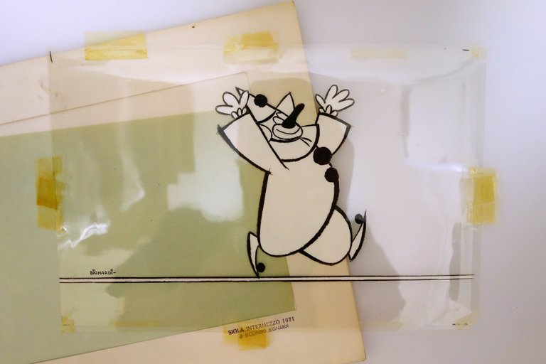 Rodovetro Pagliaccio Clown Secondo Bignardi Modena Sigla Intermezzo 1971