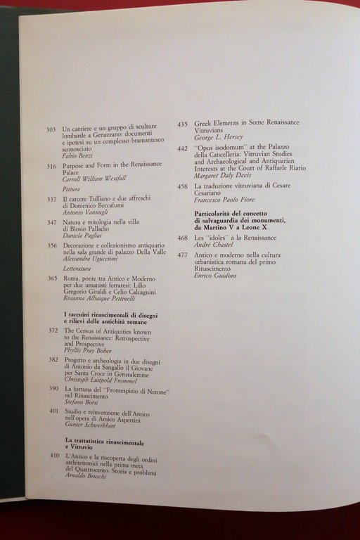 Roma Centro Ideale della Cultura dell'Antico Secoli XV-XVI Electa 1989