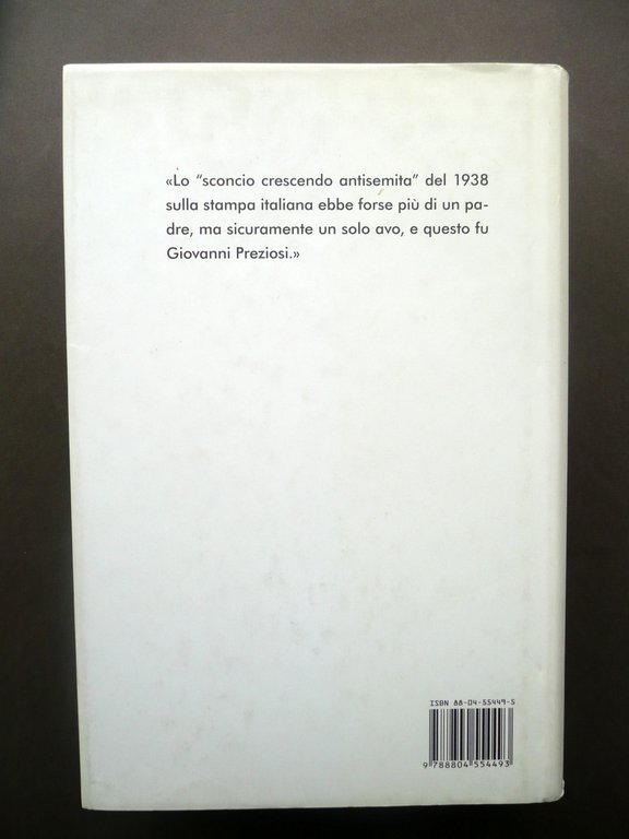 Romano Canosa A Caccia di Ebrei Antisemitismo Fascista Mondadori Le …