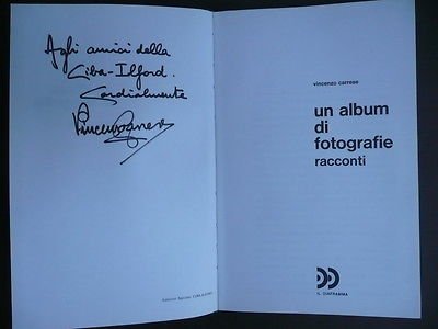 Romanzi Un album di fotografie Racconti Carrese Vincenzo Milano 1970