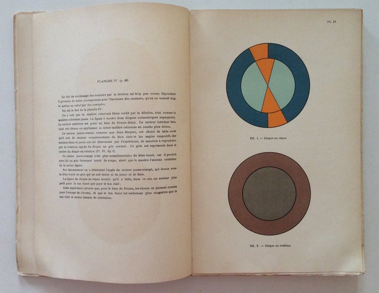 ROSENSTIEHL TRAITE' LA COULEUR POINT DE VUE PHYSIQUE PHYSIOLOGIQUE ESTHETIQUE