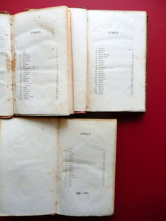 Rovine di Antiche Citt‡ Carlo Bucke Pomba Torino 1842-43 3 …