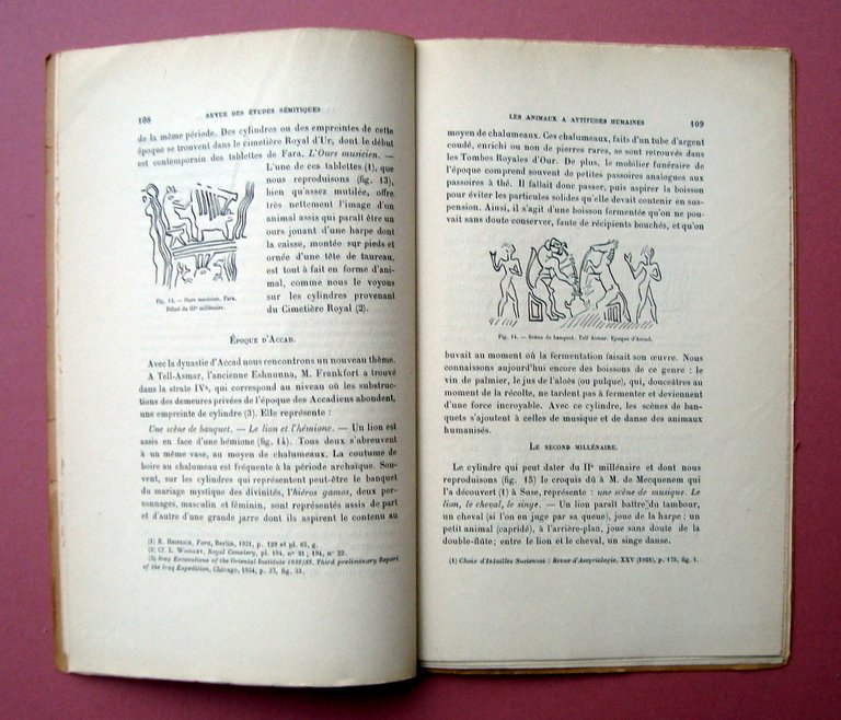 Rutten M. Les Animaux attitudes Humaines Art Mesopotamie 1938 Paris | Immagine Gallery 2