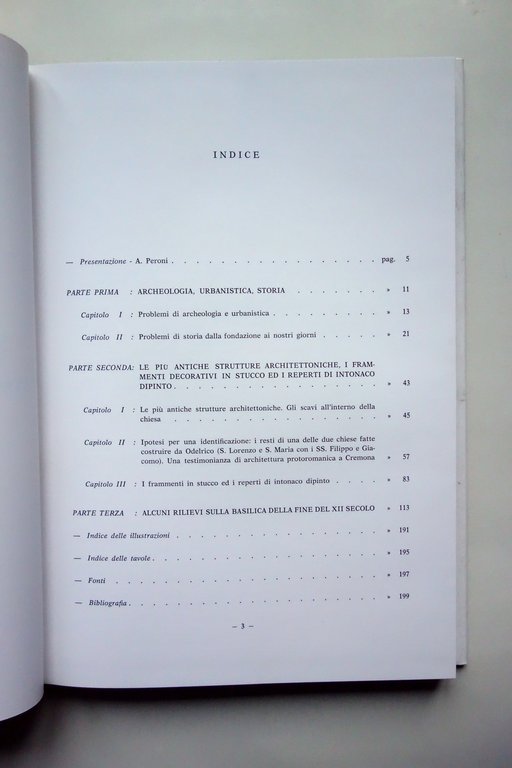 S. Lorenzo in Cremona Strutture Reperti Fasi Costruttive G. Voltini …