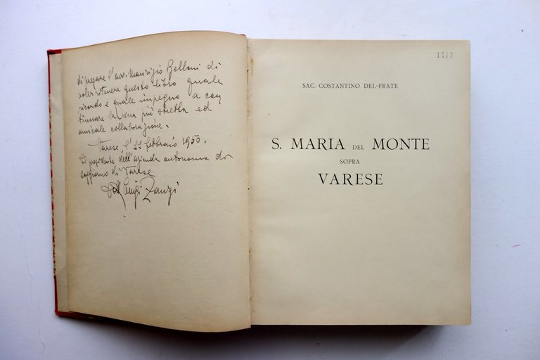 S. Maria del Monte Sopra Varese Costantino del Frate Civicchioni …