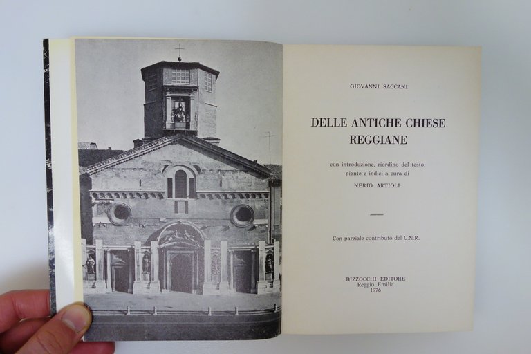 SACCANI DELLE ANTICHE CHIESE REGGIANE BIZZOCCHI ED. REGGIO EMILIA 1976 … | Immagine Gallery 3