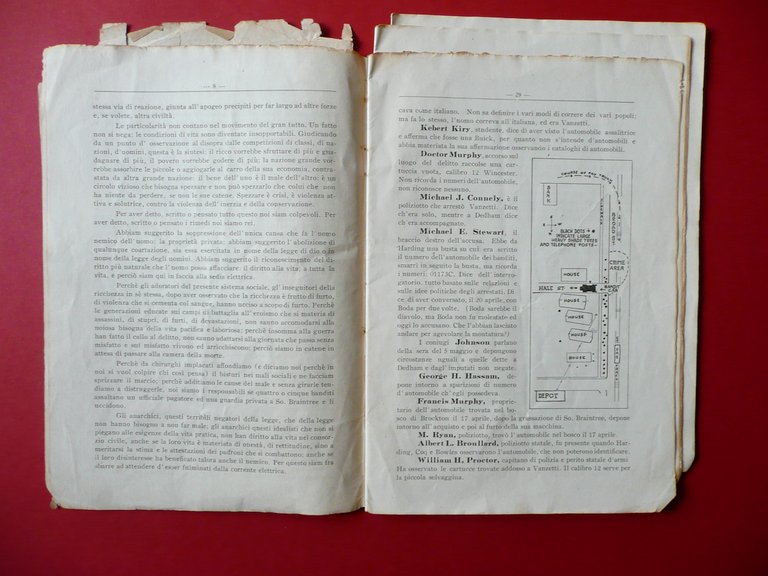 Sacco e Vanzetti Le Ragioni d'Una Congiura Defense Committee Anni …