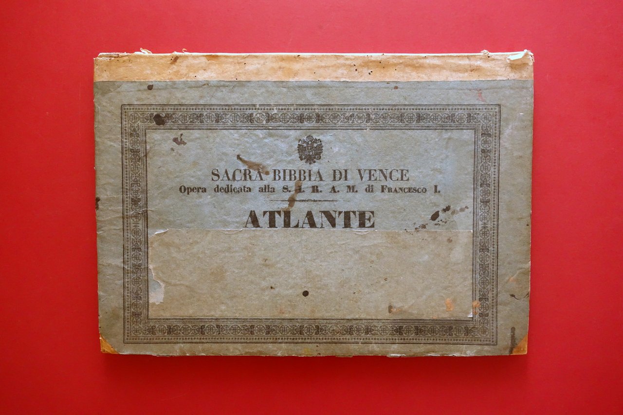 Sacra Bibbia di Vence Atlante 38 Tavole Completo Fortunato Stella … | Immagine principale
