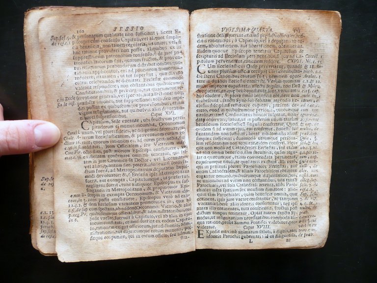 Sacrosanctum Concilium Tridentinum Patavii Typograpia Seminarii 1731 Religione