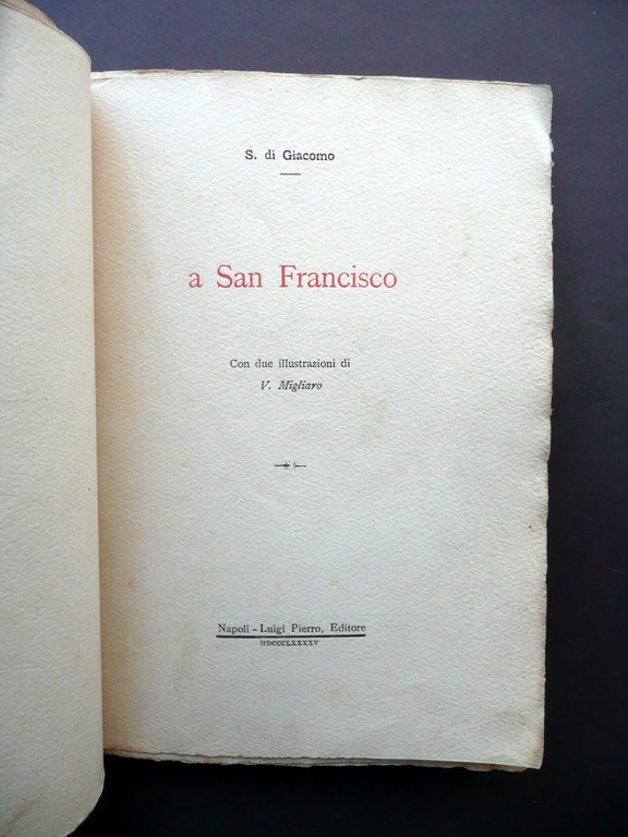 Salvatore di Giacomo A San Francisco 2 Illustrazioni di V. …