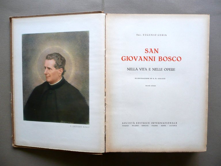 San Giovanni Bosco nella Vita e Opere Eugenio Ceria Soc. …