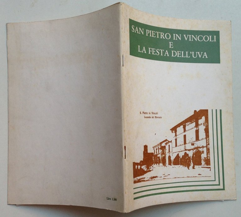 San Pietro in Vincoli la Festa dell'Uva Locanda del Mercato …