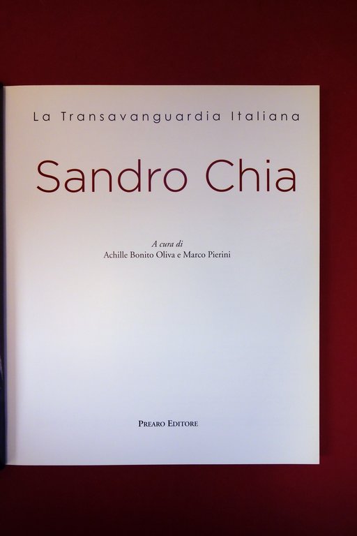 Sandro Chia a cura di A. Bonito Oliva e Marco …