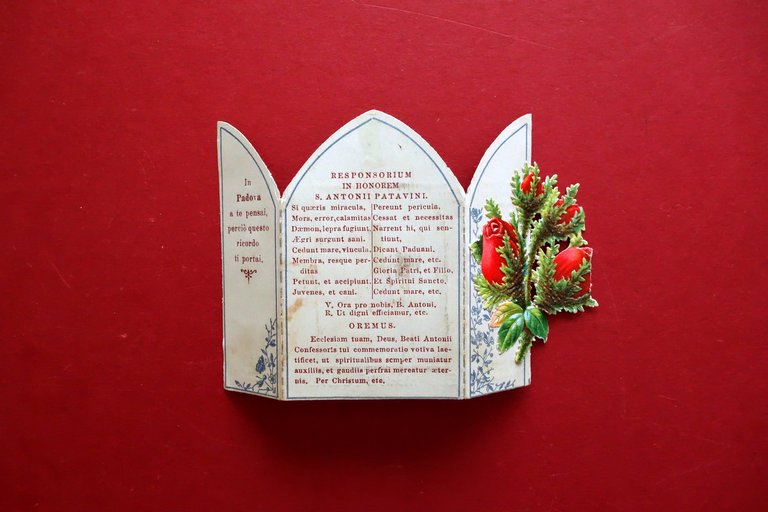 Santino Apribile Mobile Sant'Antonio da Padova Bella Grafica a Colori … | Immagine Gallery 2