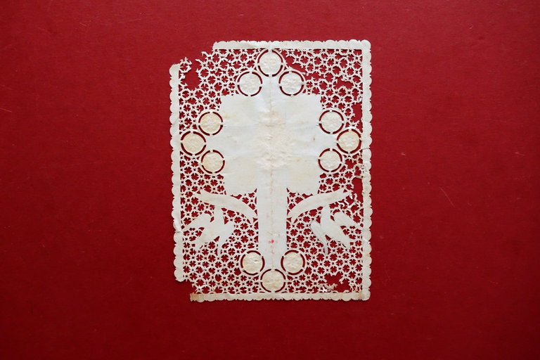 Santino Traforato Teco in Croce Viver Vorrei Realizzato a Mano …