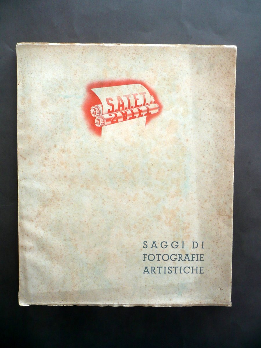 SATET Torino Saggi di Fotografie Artistiche Anni '30 Fotografia Colonia …