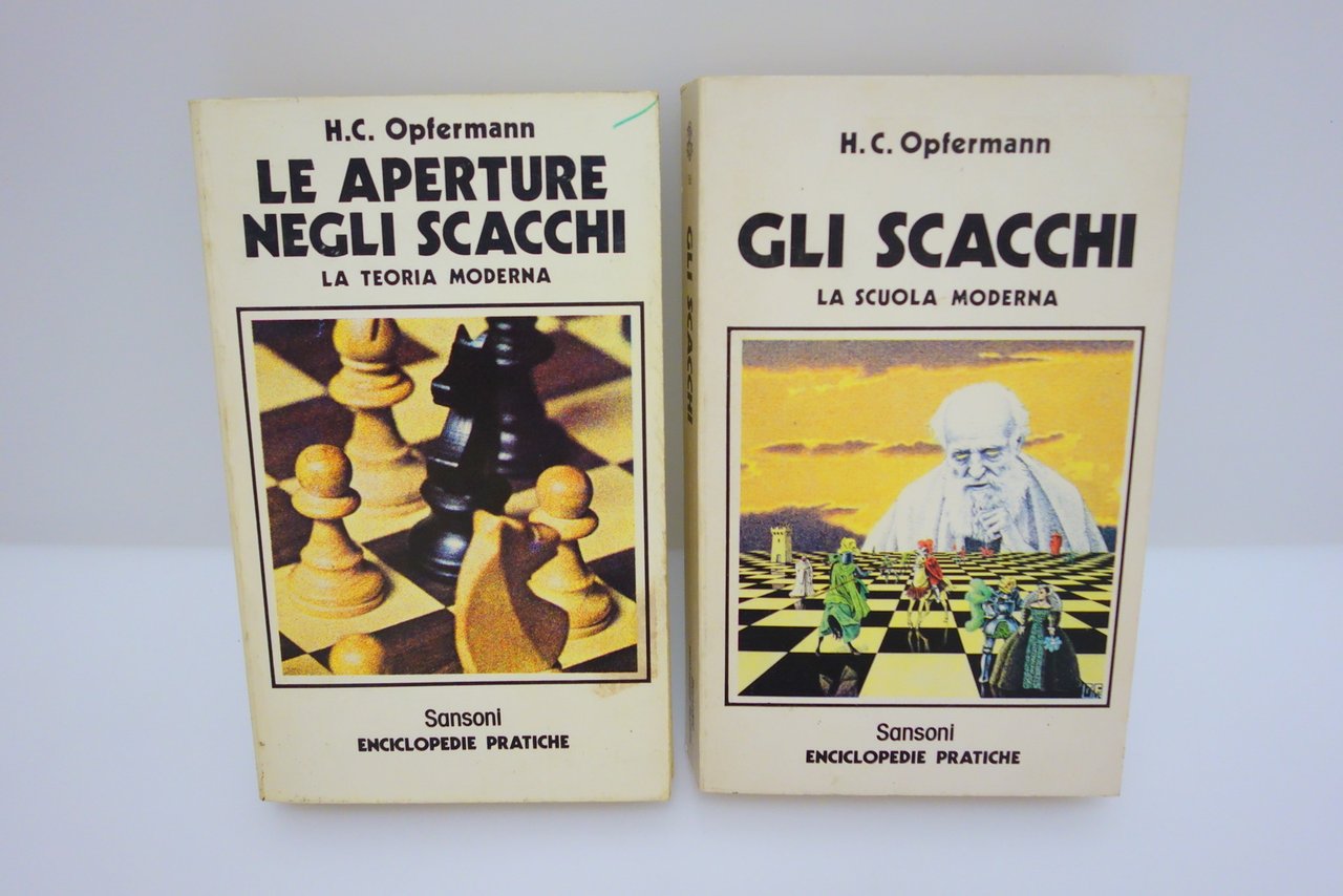 SCACCHI LA SCUOLA MODERNA LE APERTURE OPFERMAN SANSONI 1980 2 …